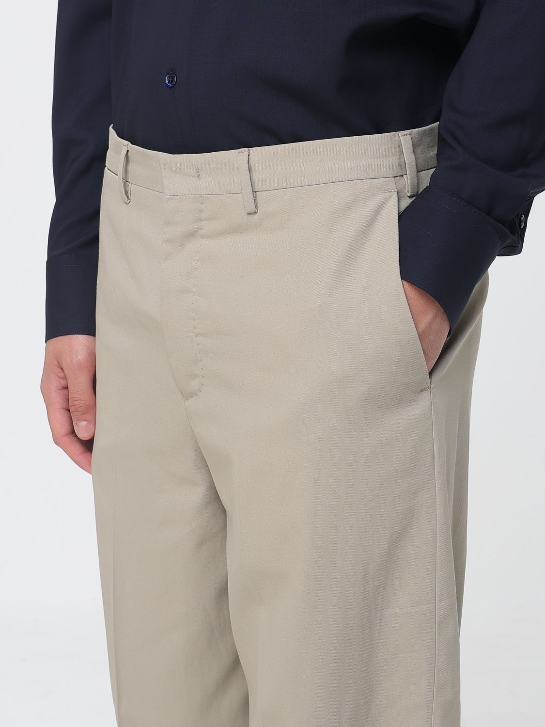 Pants Men color Beige