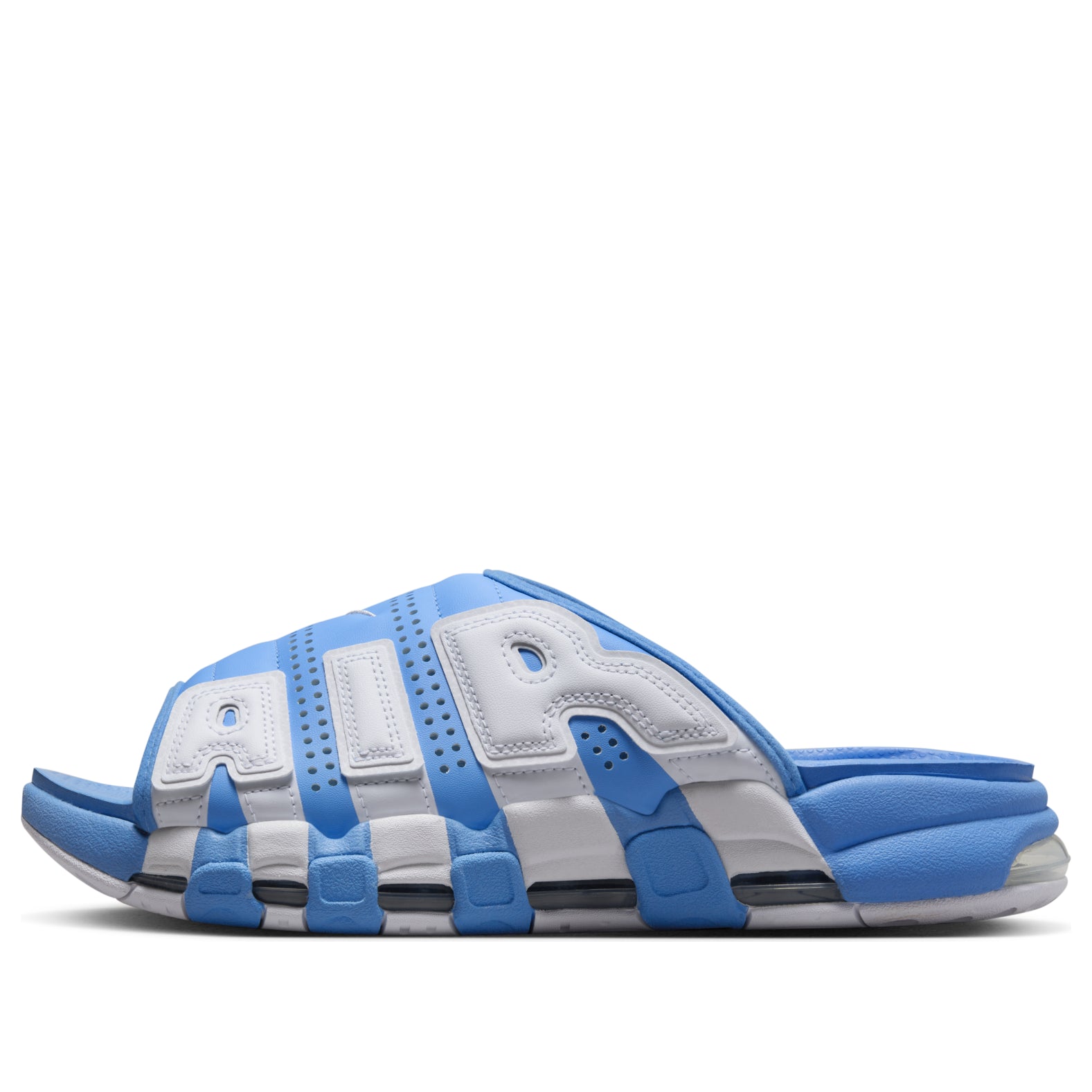 Air More Uptempo Slides 'University Blue'