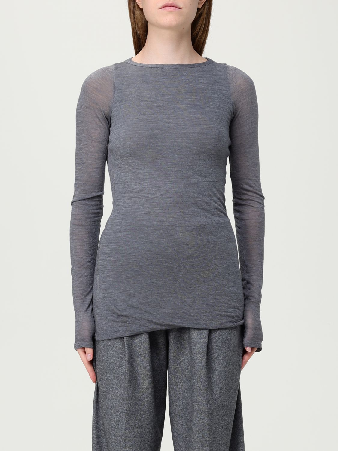 T-Shirt Woman color Grey