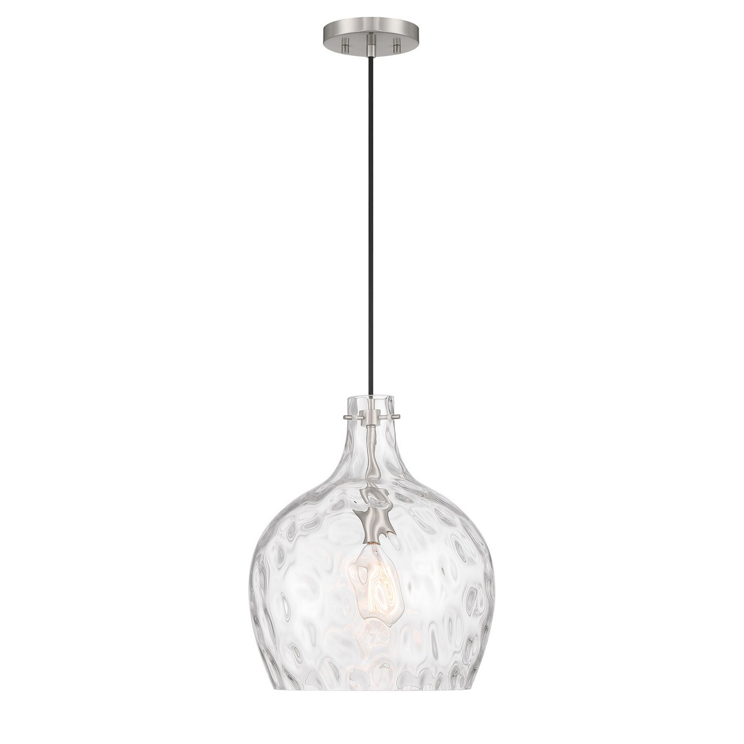 Pendant in Brushed Nicke
