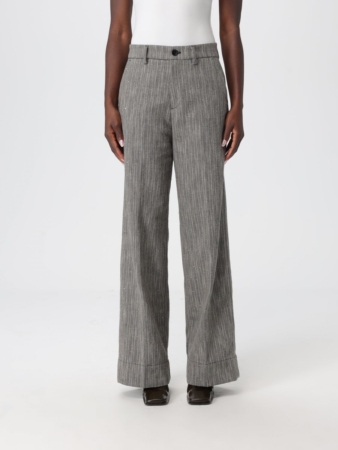 Pants Woman color Grey