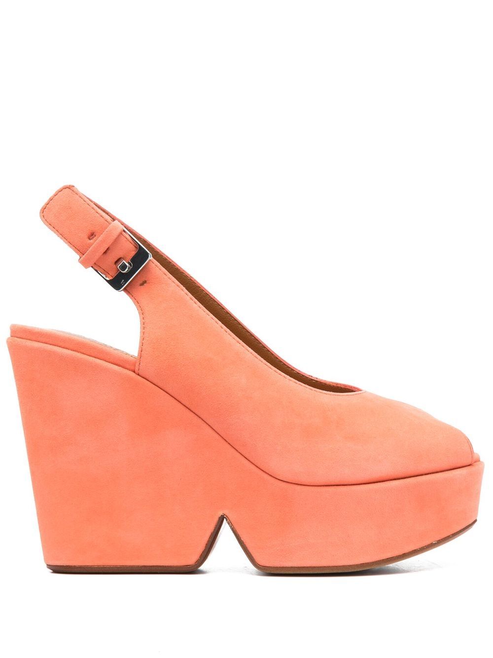 Dylan suede 110mm sandals - Orange