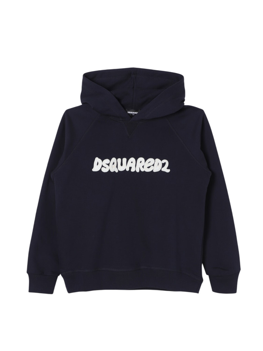 Boys Blue Logo Hoodie