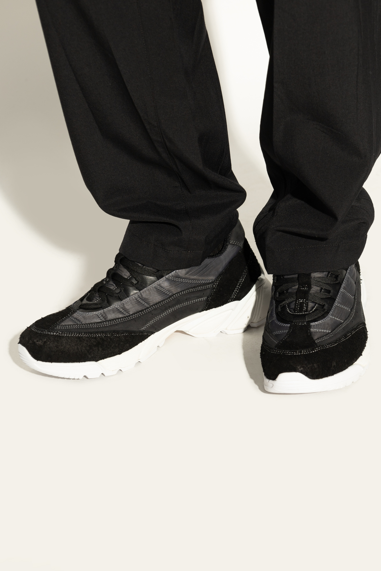 MM6 Maison Margiela Sports Shoes, Men's, Black