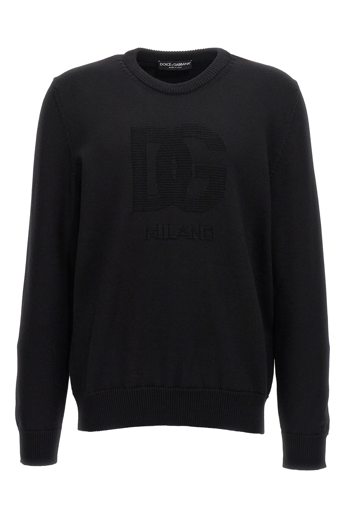 'Dg' Intarsia Sweater