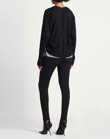 Woman Top Black Size 6 Polyacrylic