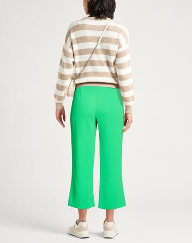 Woman Pants Green Size 4 Polyester