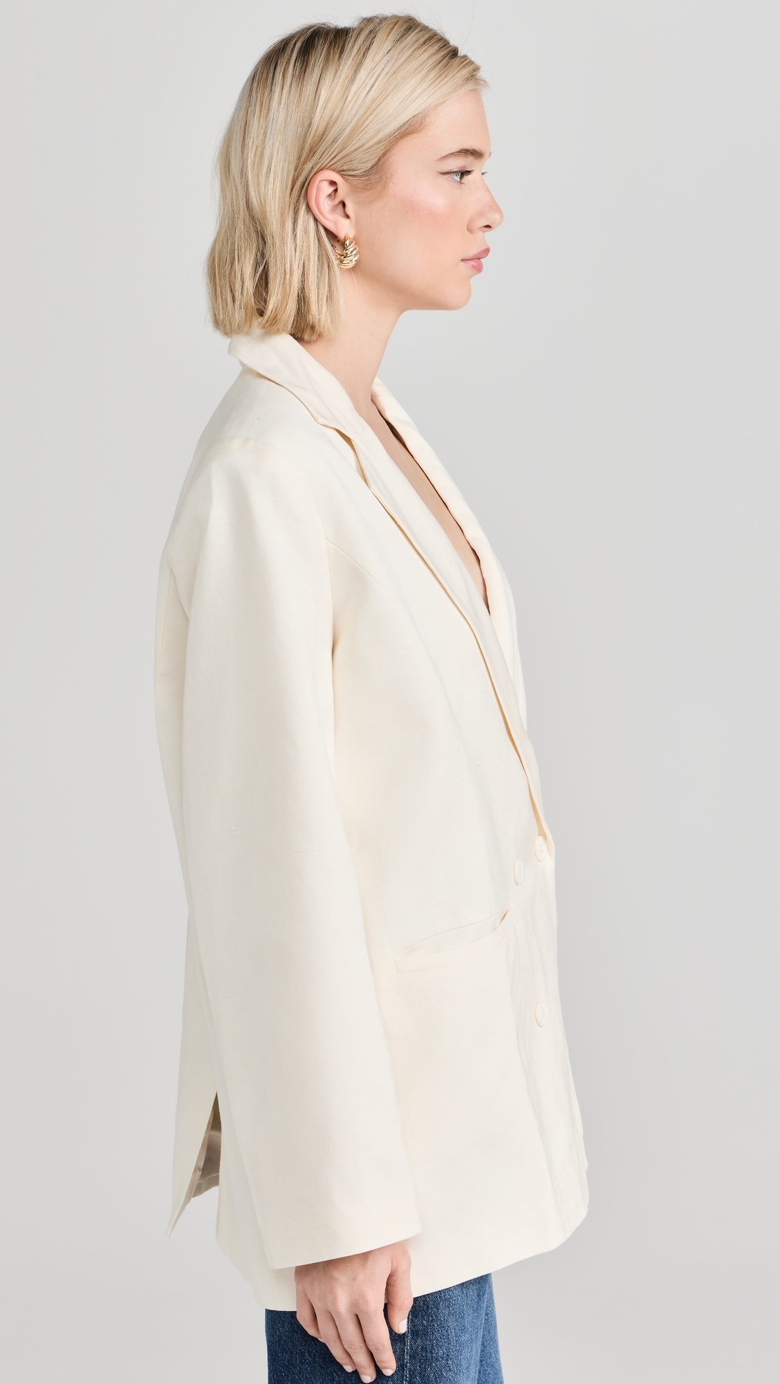 La Quinta Blazer Off White