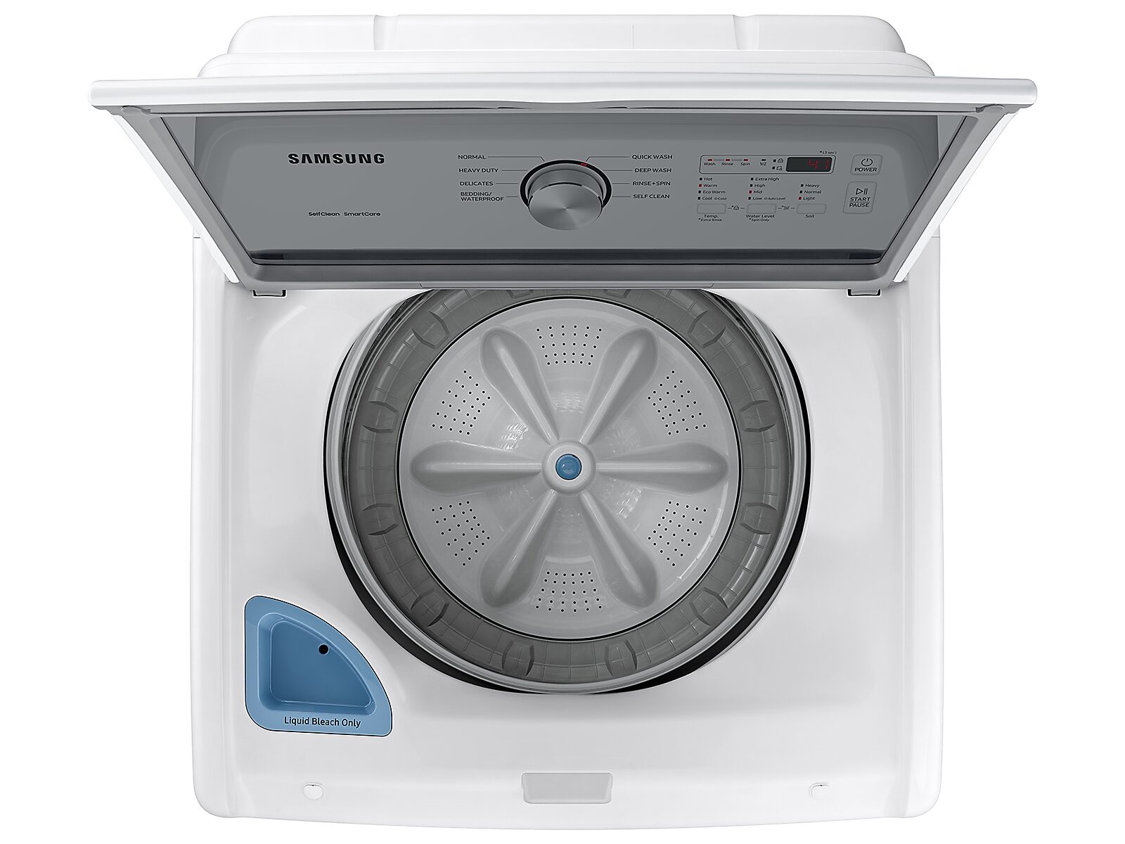 4.5 cu. ft. Top Load Washer with Vibration Reduction Technology+ in White(WA45T3200AW/A4)