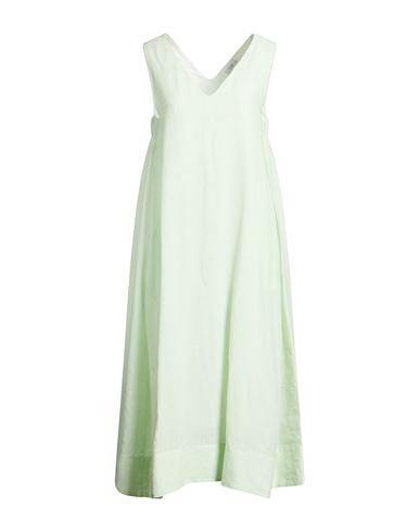 Easy Woman Midi dress Light green Size 6 Linen