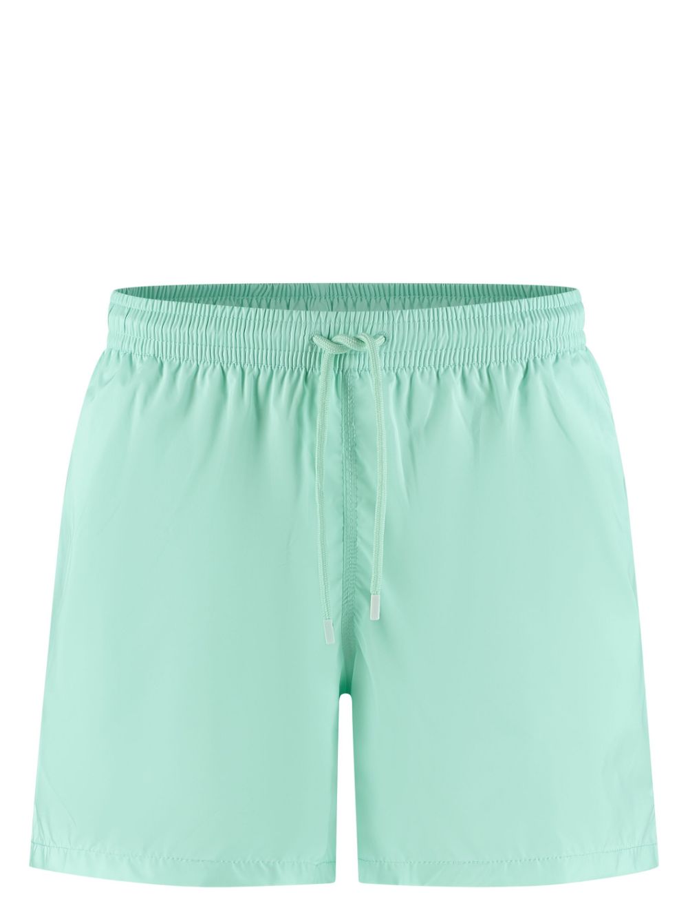 Logo-patch swim shorts - Green