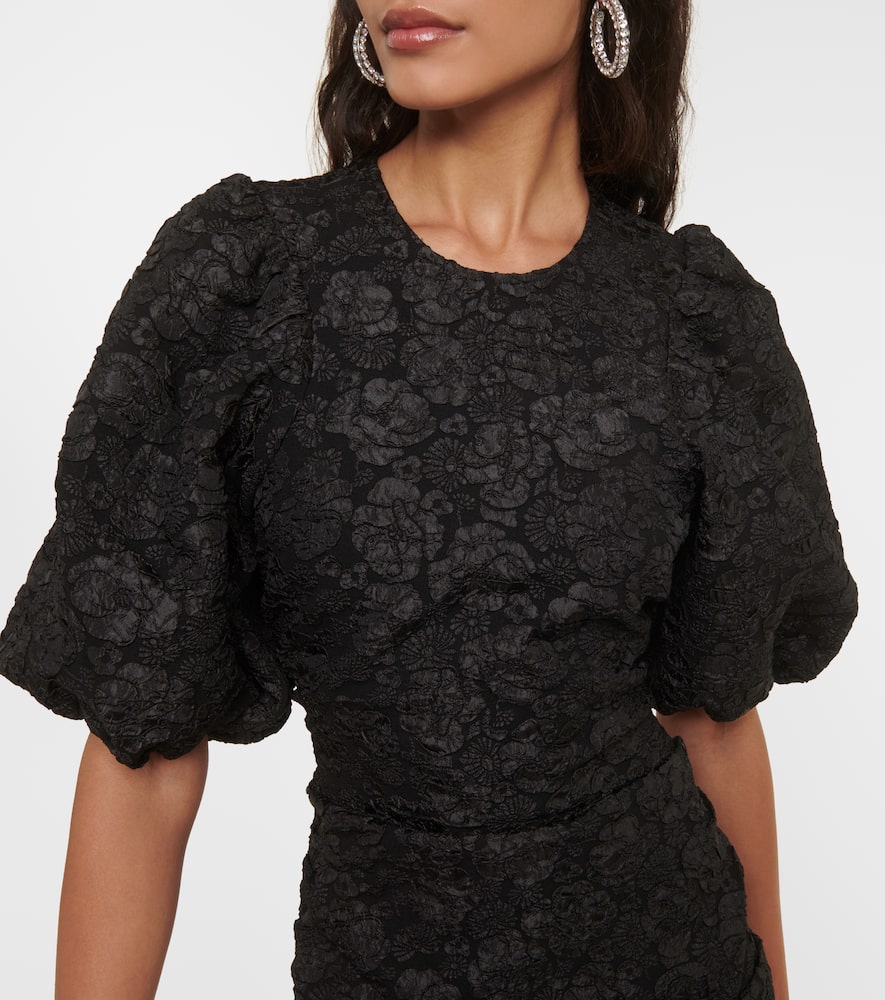 Ganni Jacquard midi dress