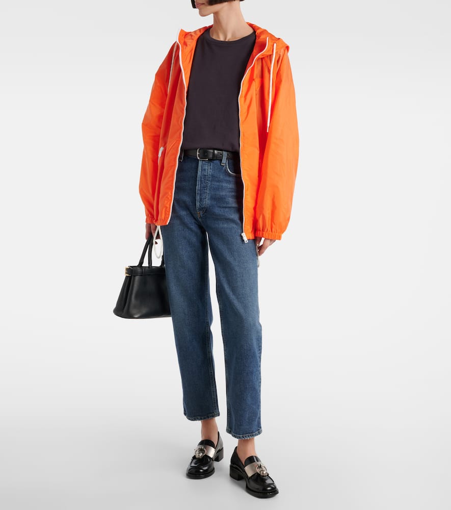 '90s Pinch Waist Crop straight jeans