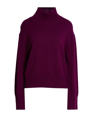 Woman Turtleneck Plum Size XL Cashmere