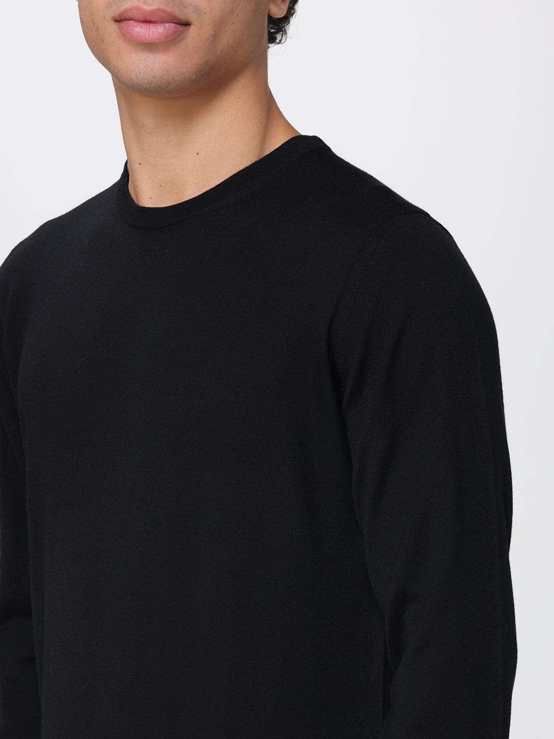 Sweatshirt Men color Black