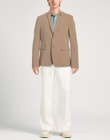 Patrizia Pepe Man Blazer Sand Size 38 Polyester, Viscose, Elastane