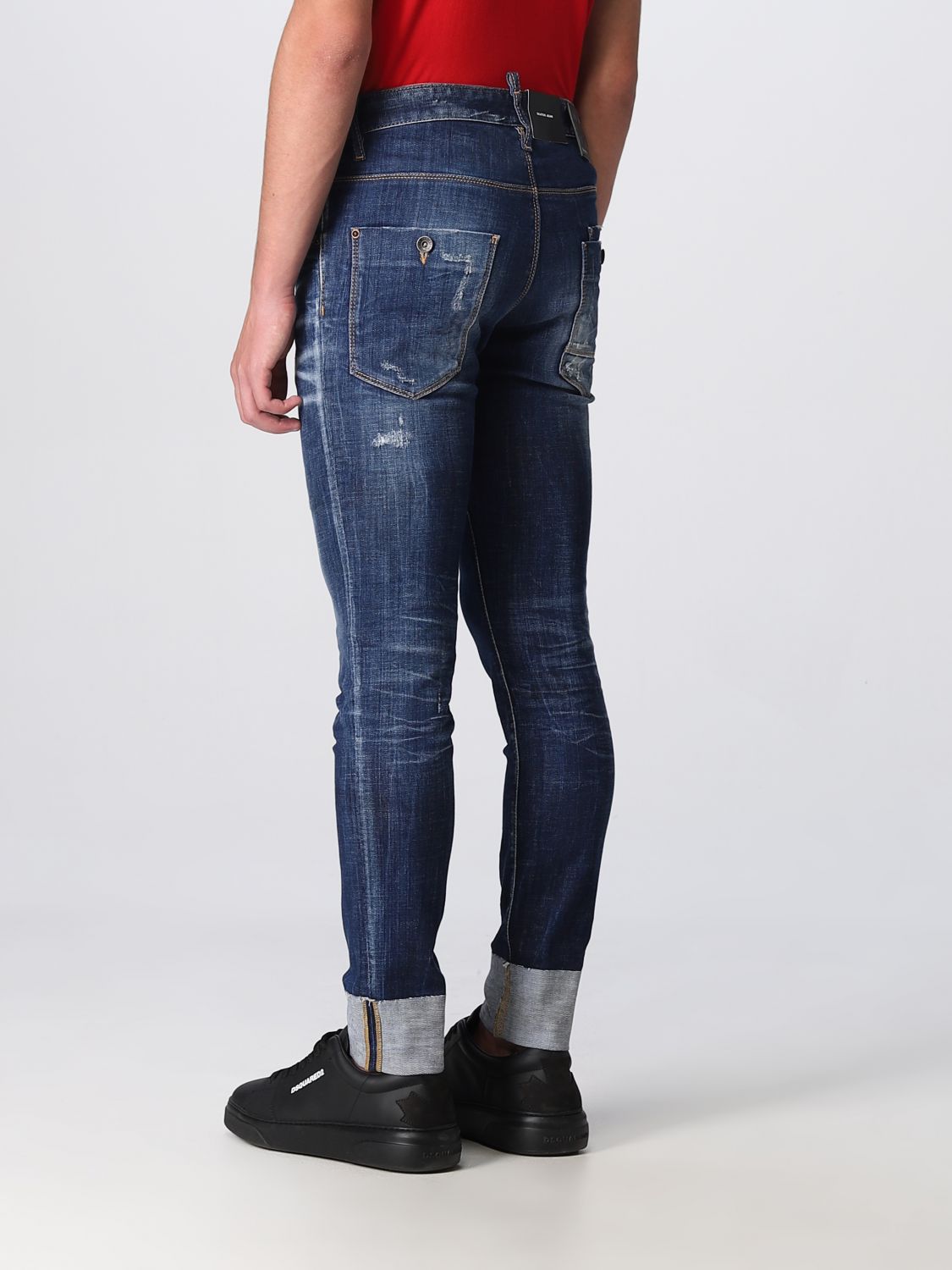 Pants Men color Navy