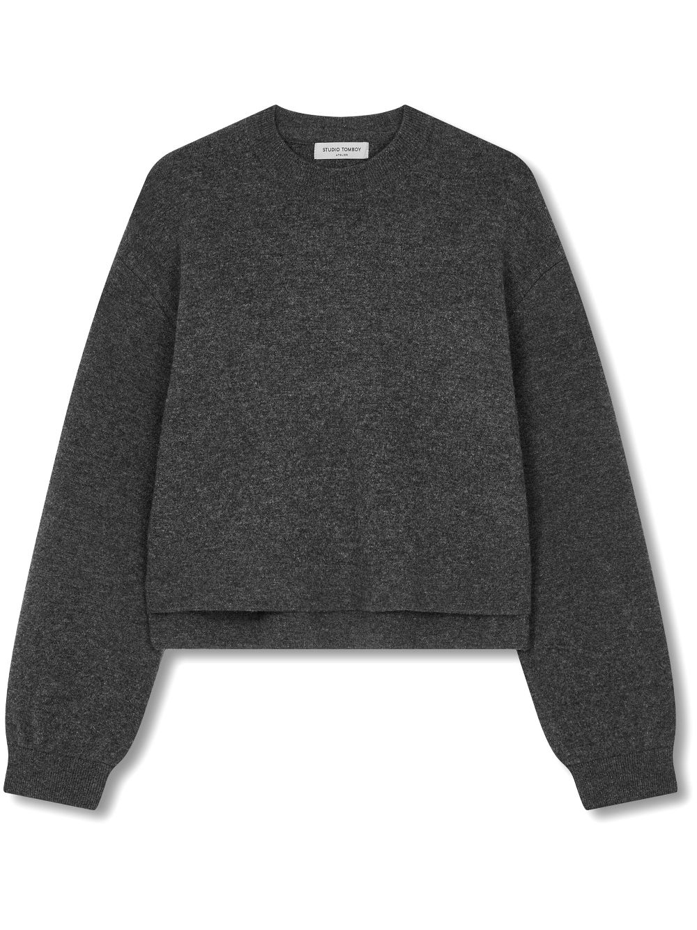 Crew-neck sweater - Red