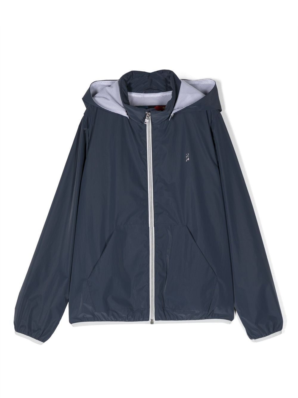 Zip-up hooded bomber jacket - Pink