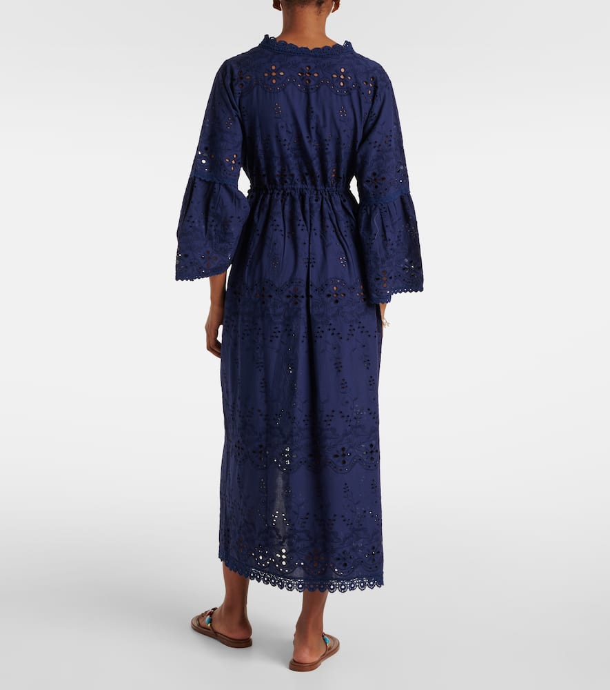 Tallulah broderie anglaise cotton kaftan