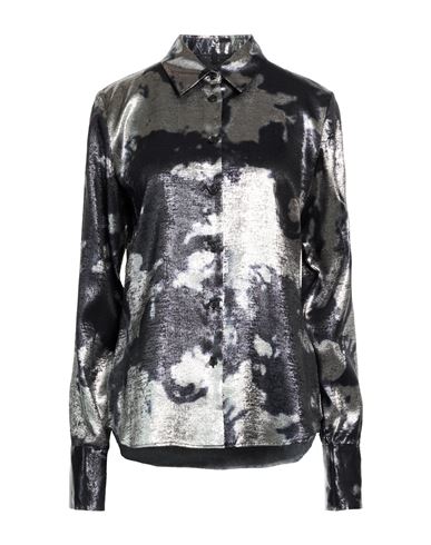 Woman Shirt Silver Size 0 Polyester
