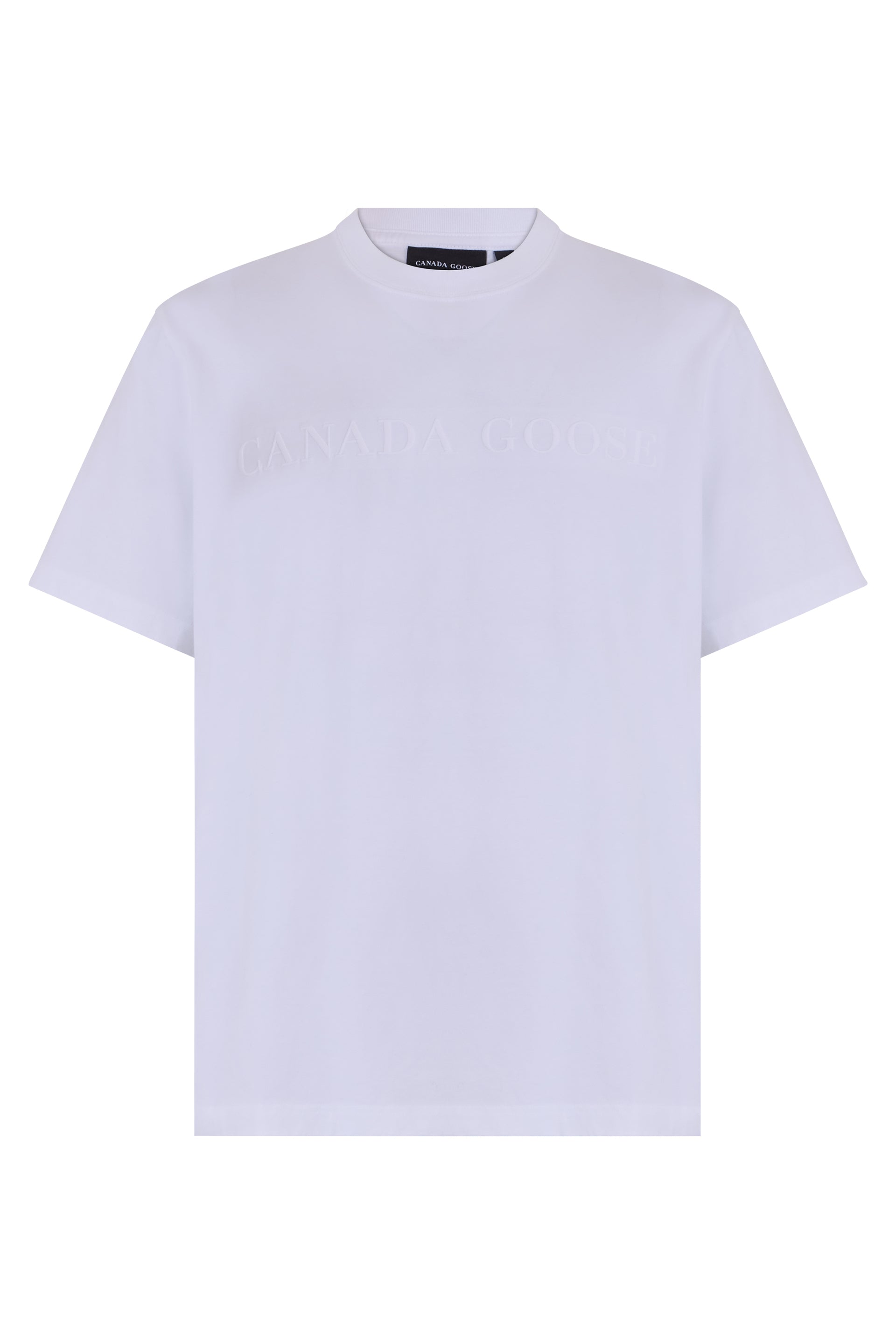 Classic Short Sleeve T-Shirt with Embroidered Logo - Size Options Available