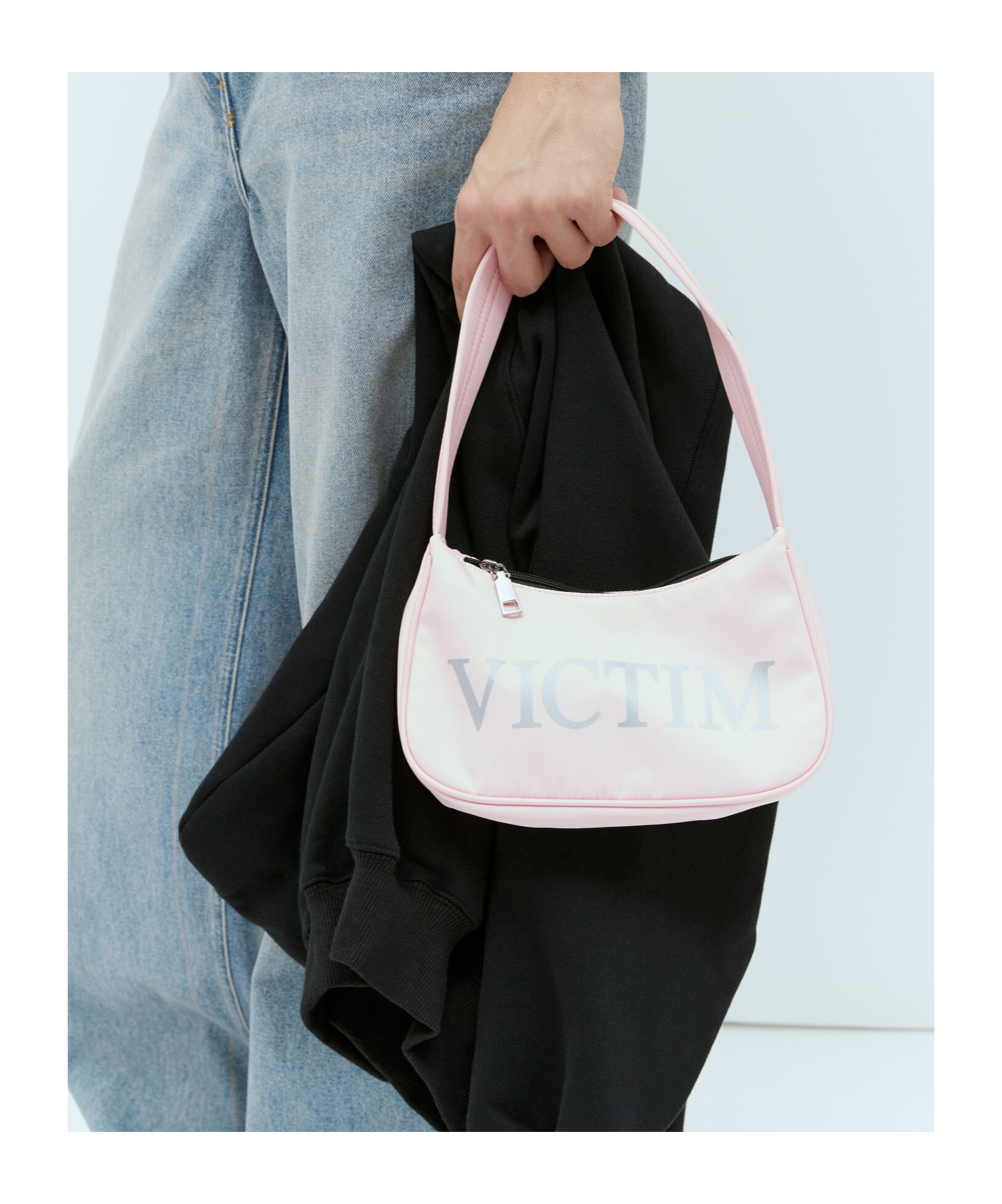 Victim Logo Shoulder Bag