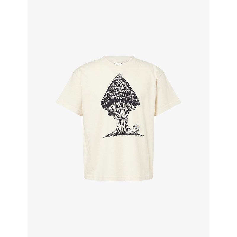 Mens Grateful Short-Sleeve Cotton T-Shirt