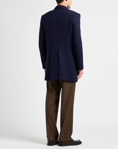 Man Coat Navy Size 38 Wool
