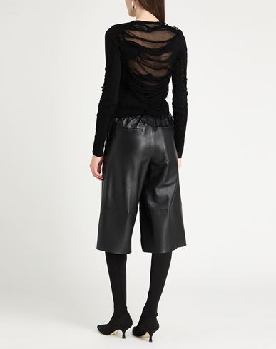 Woman Sweater Black Size S Cotton, Polyamide