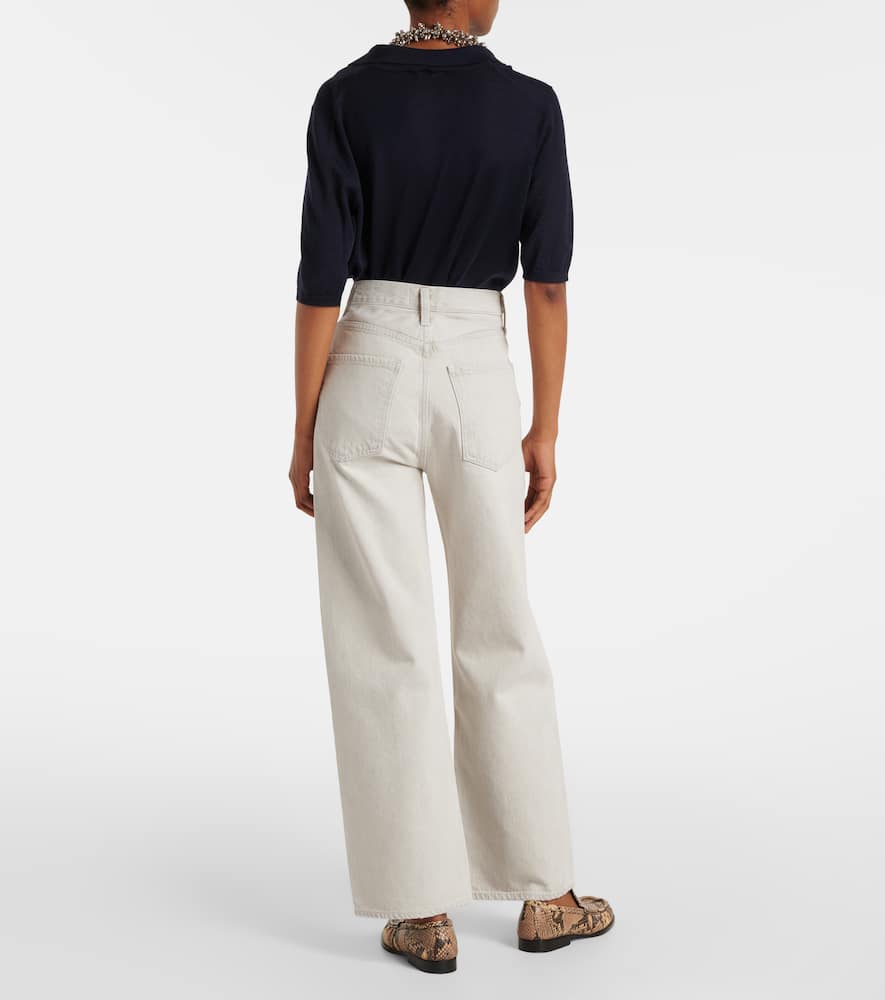 Agolde Ren high-rise wide-leg jeans