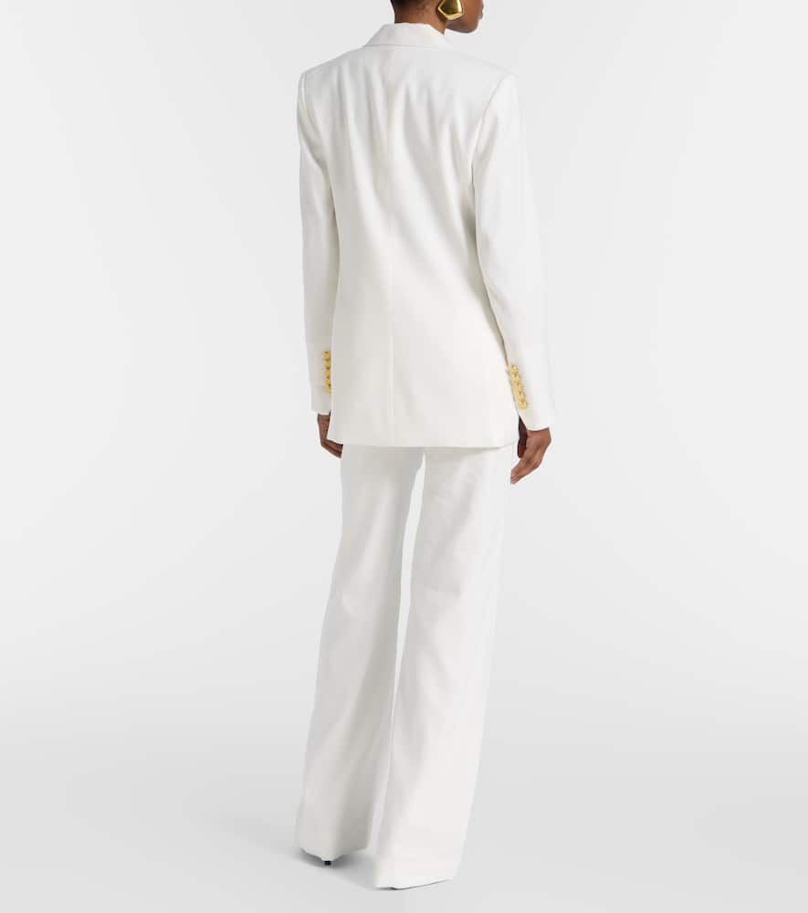 Dale linen-blend blazer