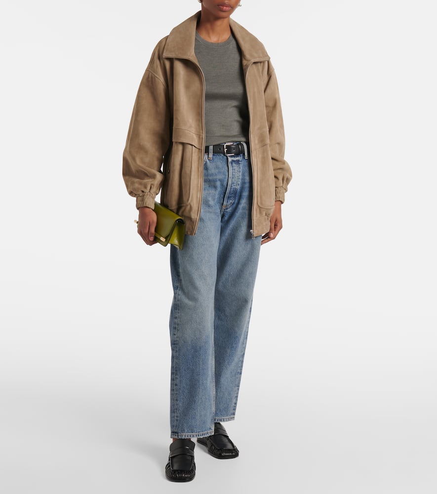 90s mid-rise straight jeans