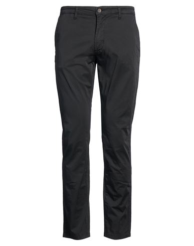 Man Pants Black Size 34 Cotton, Elastane