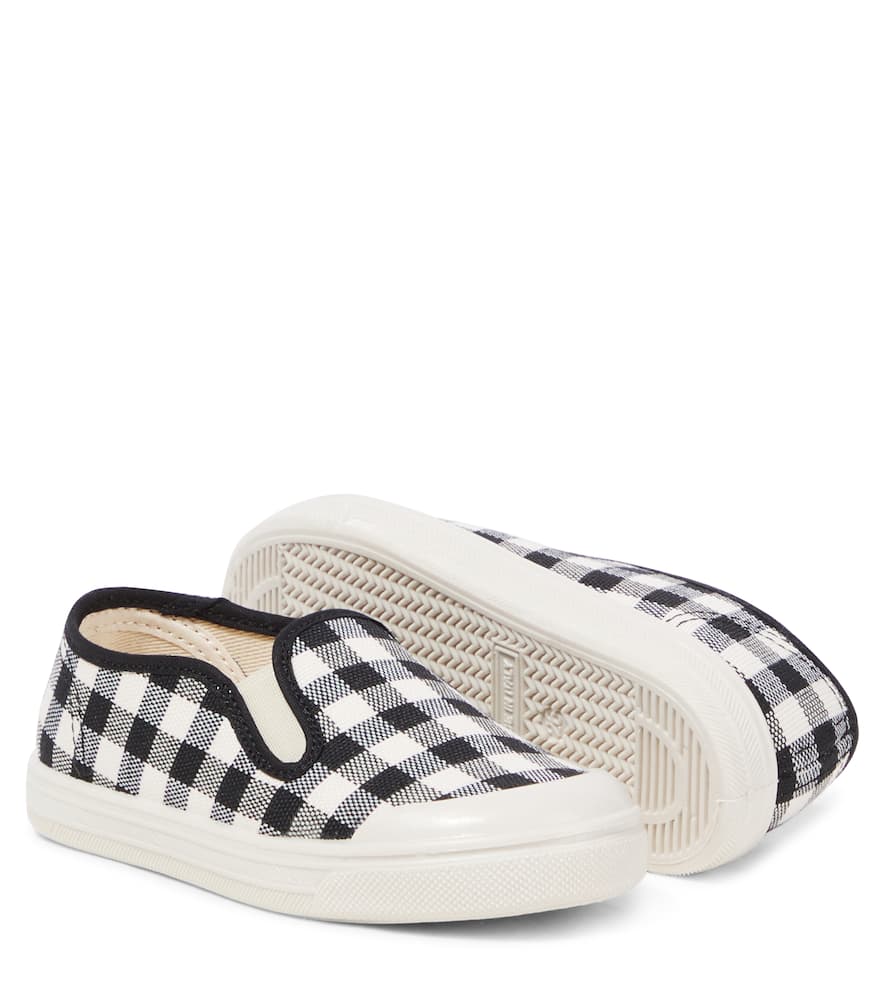 PèPè Gingham slip-on sneakers