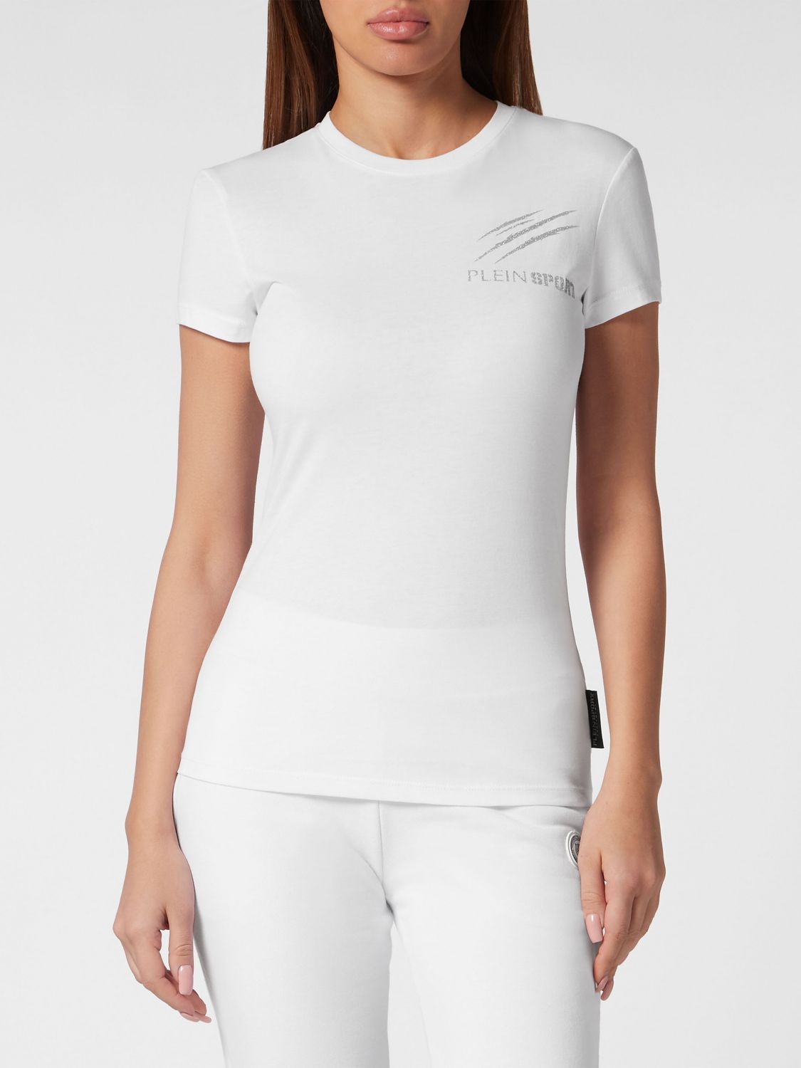 Logo-print cotton T-shirt - White