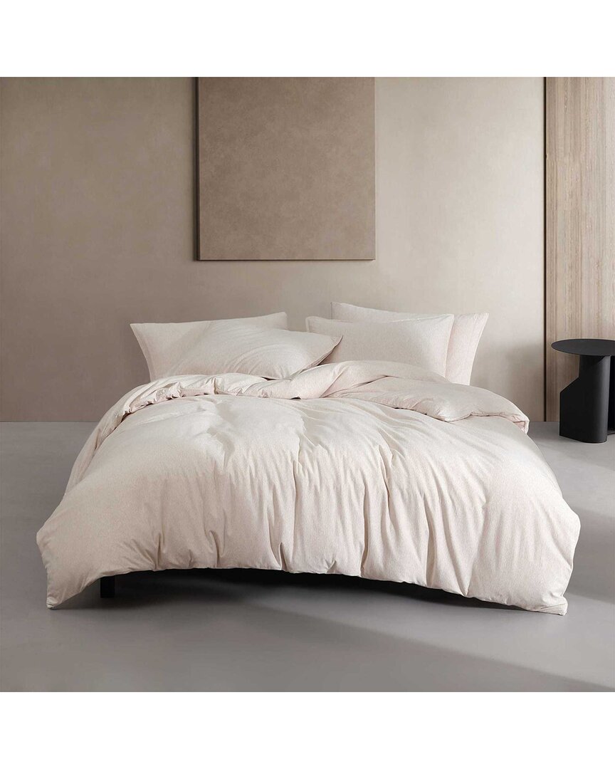 Modern Cotton Mélange Jersey Duvet Set