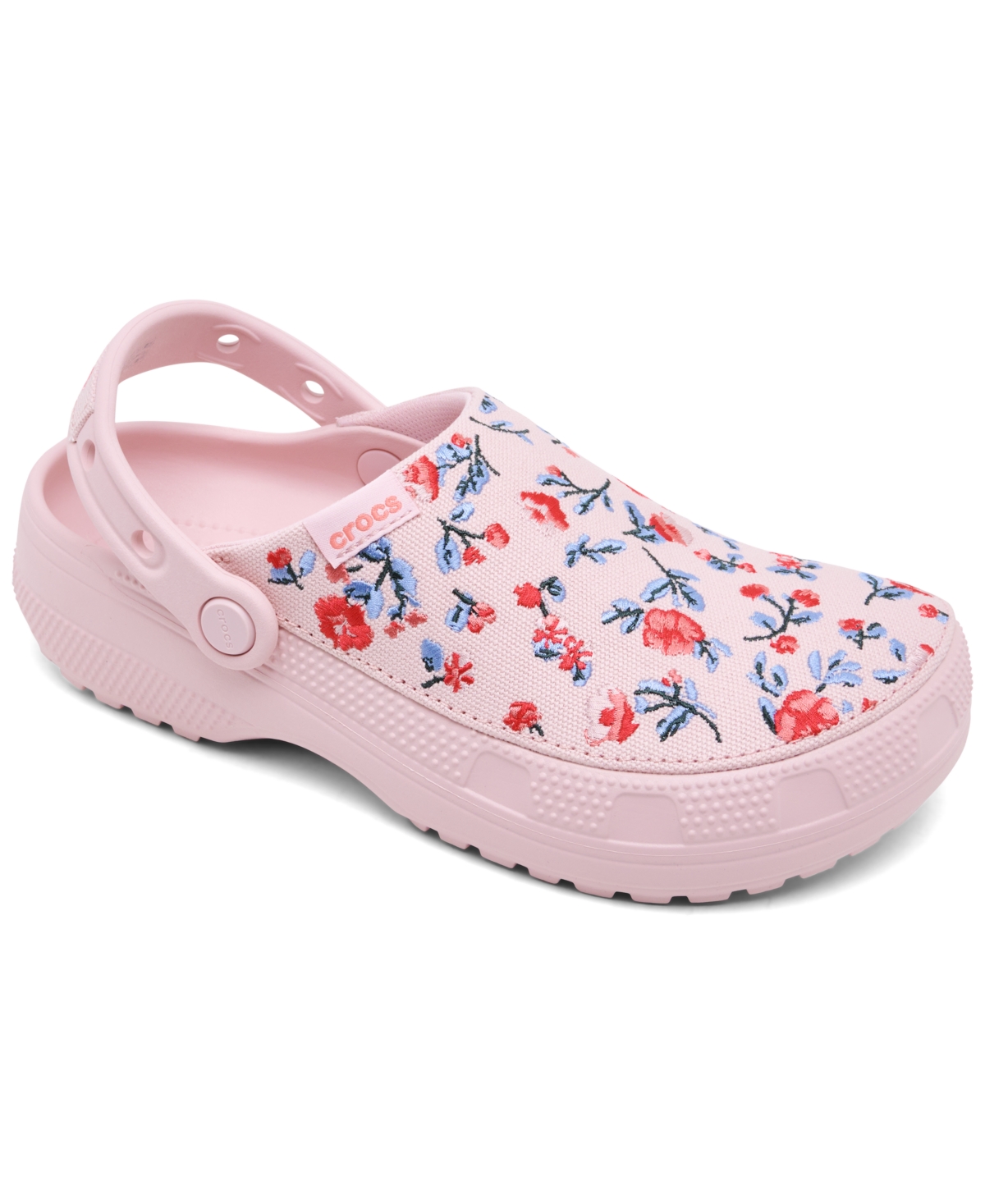 Women's Classic Crafted Floral Clogs from Finish Line - Cotton Candy