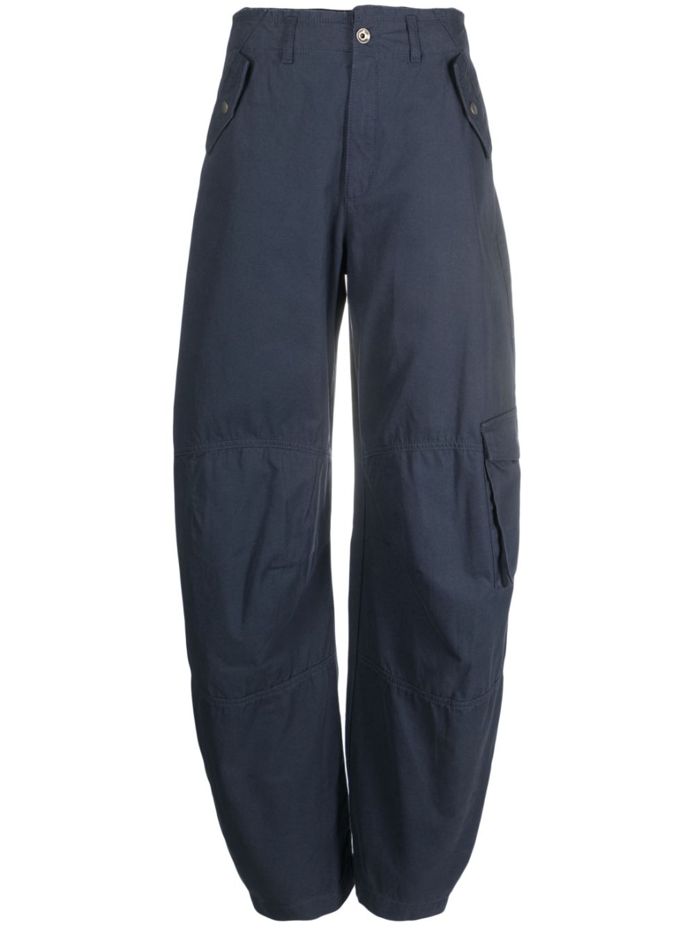 Canvas cargo trousers - Blue