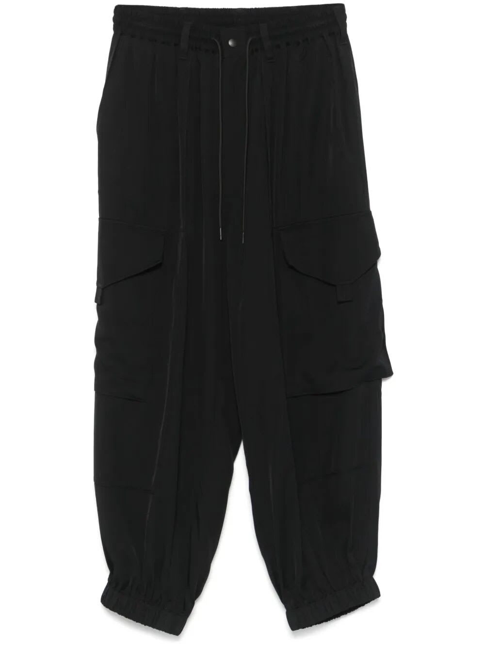 Twill cargo pants - Black