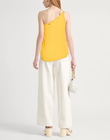 Woman Top Marigold Size 4 Acetate, Silk, Polyamide