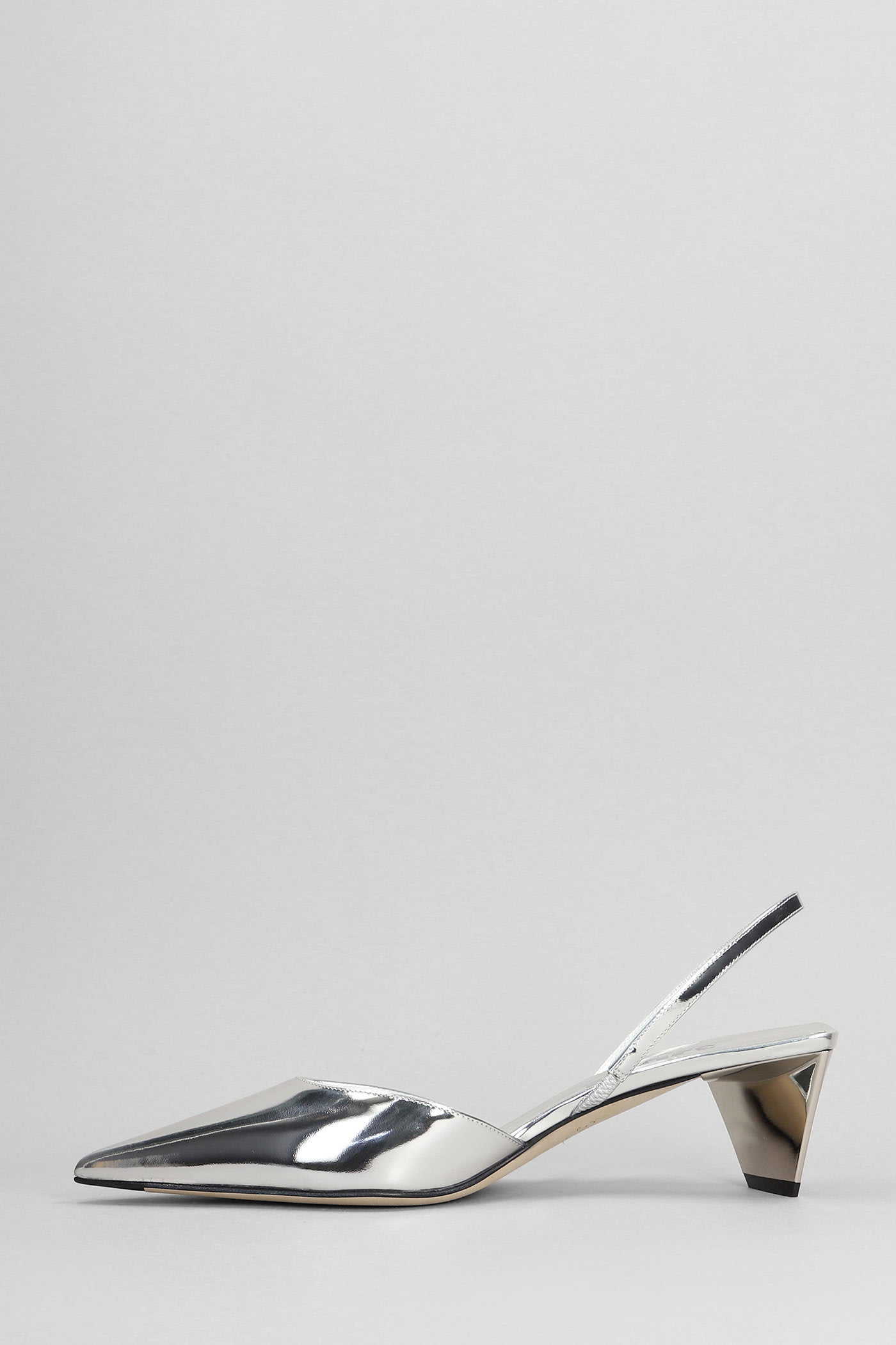 Mariel 050 Pumps In Silver Leather