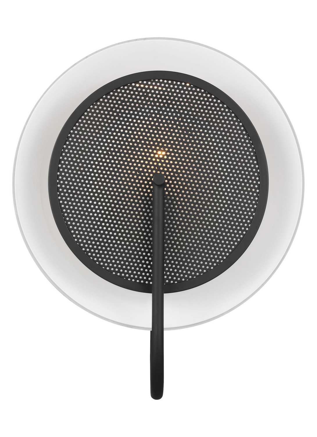 Visual Comfort Studio Gesture Wall Sconce in Midnight Black by Kelly Wearstler