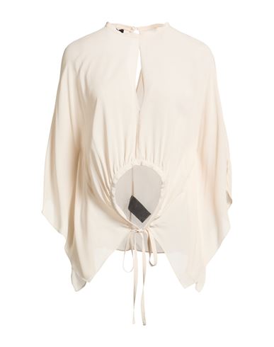 Woman Top Beige Size M Viscose