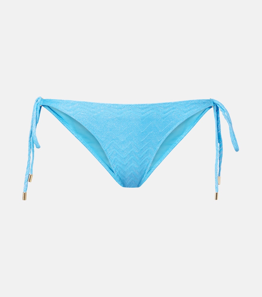 Maine chevron bikini bottoms