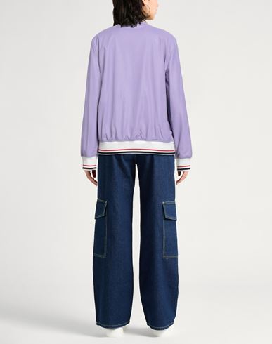 Woman Jacket Lilac Size S Viscose, Polyurethane, Nylon