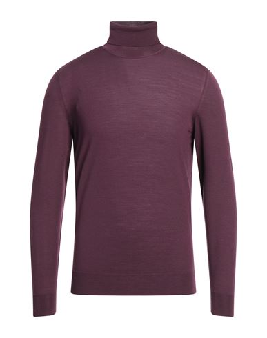 Modern Man Turtleneck Dark purple Size 40 Super 140s Wool