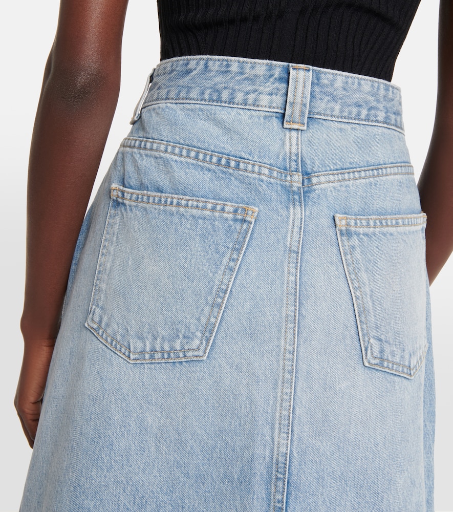 Charlene denim midi skirt