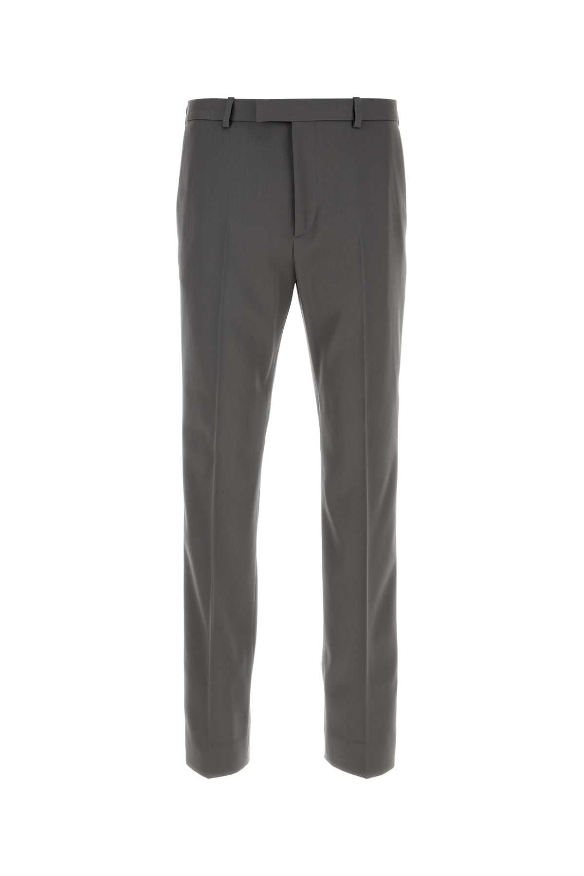 Stretch Wool Trousers — Gray