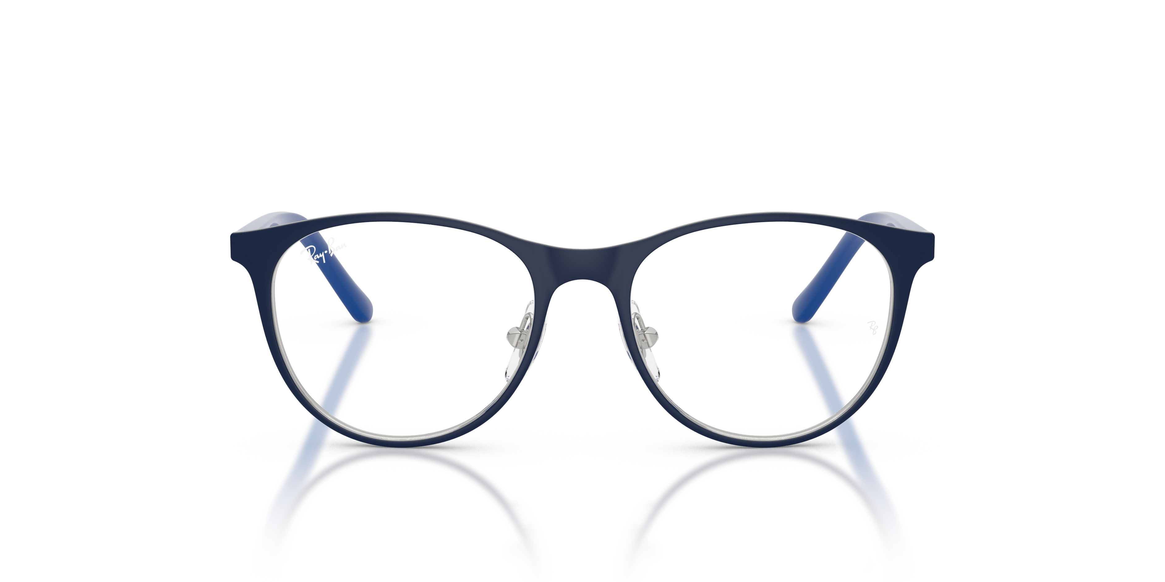 Ray - Ban Bambino Ray - Ban RY9552V 4094 Montature da vista bambino Metallo Argento Trasparente Pantos Normale